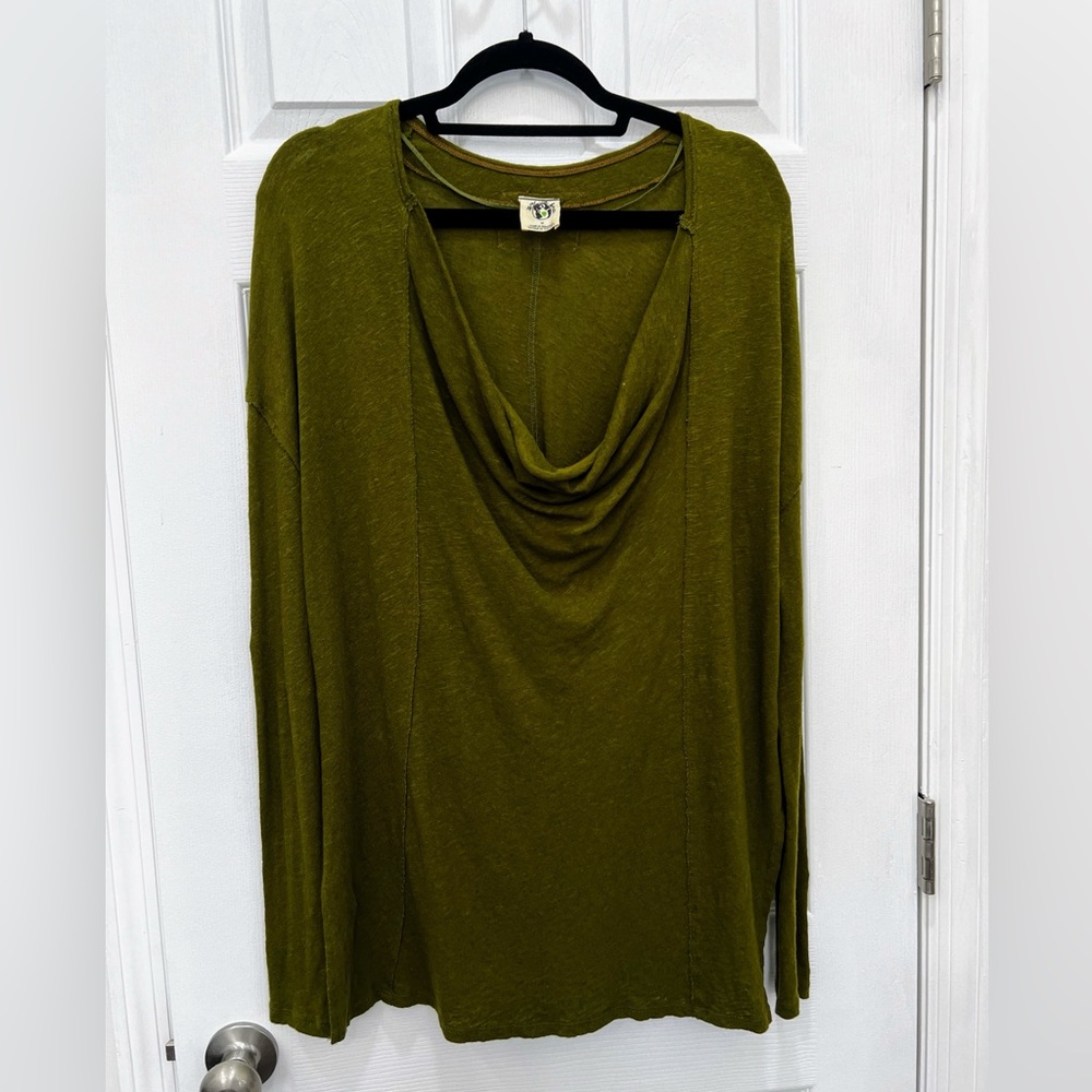 Free people we the free drape front top